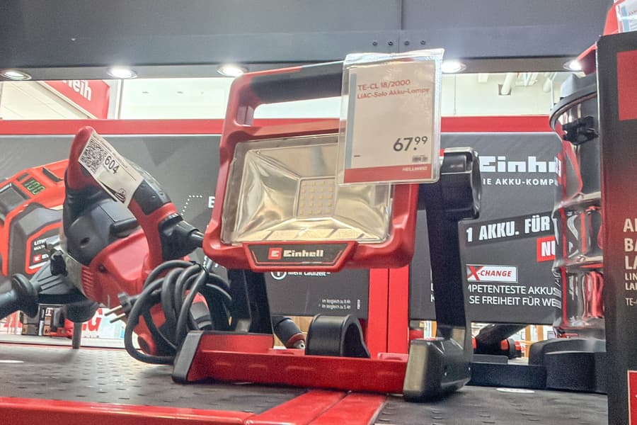 Akku Lampe Einhell TE-CL 18/2000 LiAC Solo